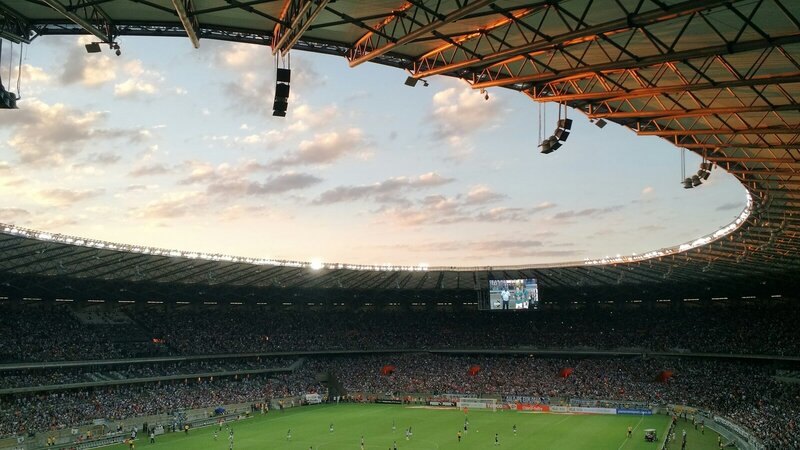 Stade de France vu du ciel en Seine-Saint-Denis